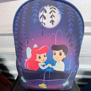 Loungefly The Little Mermaid Gondola Chibi Ariel Kiss The Girl Mini Back pack